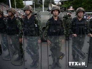 Thailand deploys troops, police to prevent demonstrations in Bangkok - ảnh 1